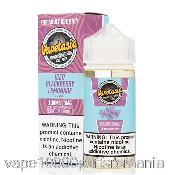 Vape Romania Limonada De Mure Cu Gheata - Vapetasia - 100ml 6mg